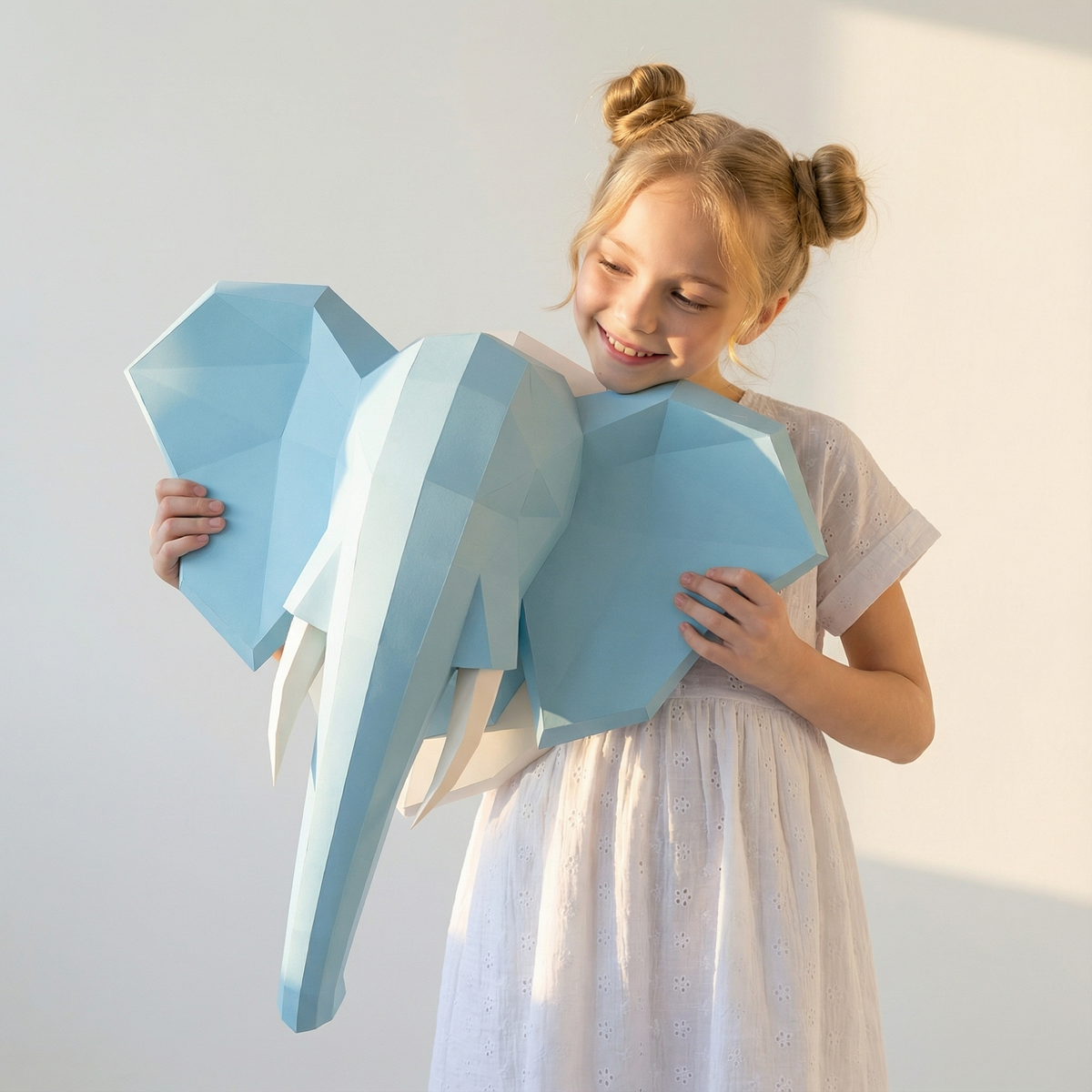 ELEFANT 3D DIN HÂRTIE