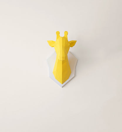 Giraffa 3D Din Hartie