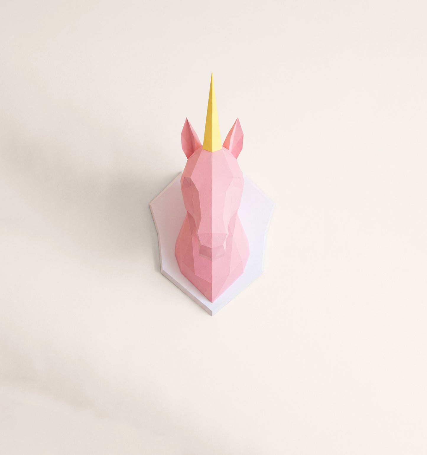 UNICORN 3D DIN HARTIE