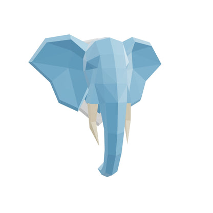 ELEFANT 3D DIN HÂRTIE