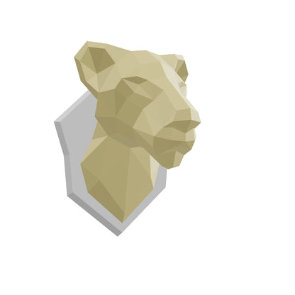 LEOAICĂ 3D DIN HÂRTIE